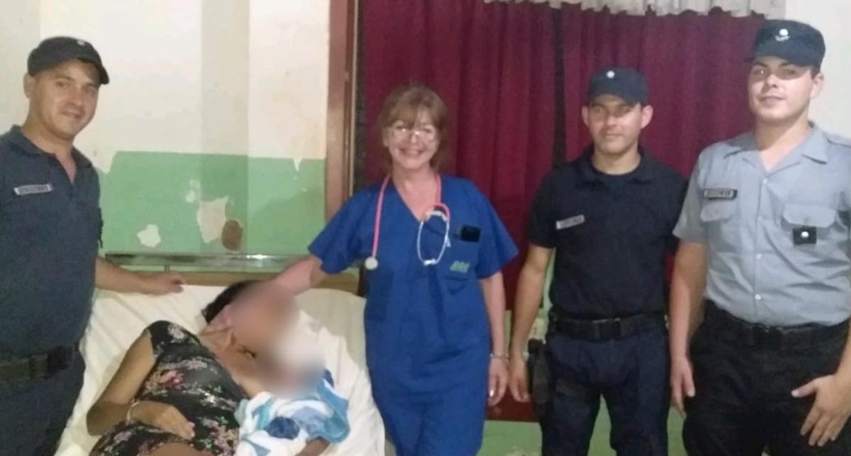 Concepción de la Sierra: asistieron a una mujer durante el trabajo de parto