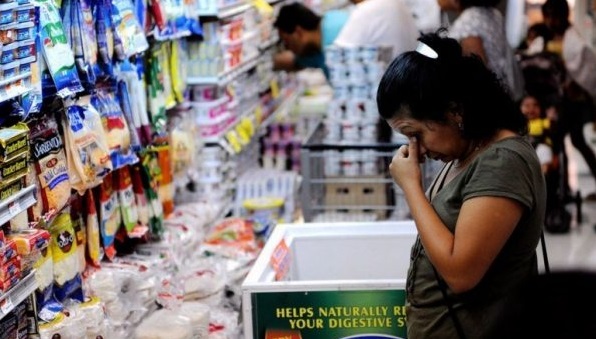 Inflación: octubre tuvo aumentos de casi 8% en alimentos y bebidas