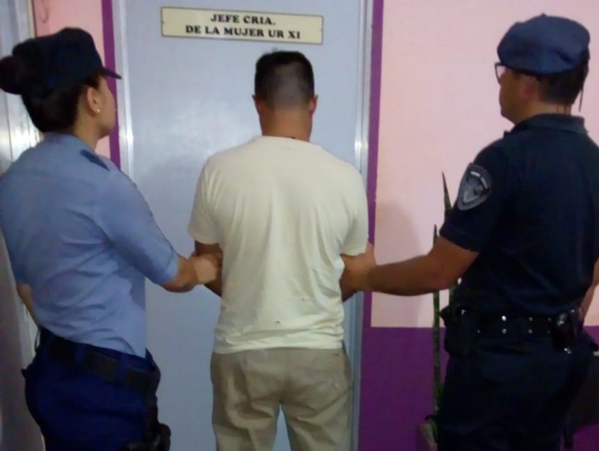 Violencia de género: agredió a su ex pareja y fue detenido en Aristóbulo del Valle