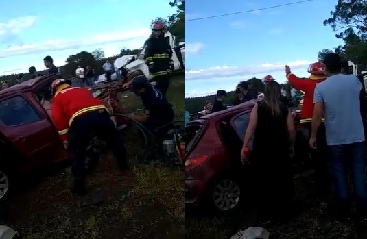 Accidente en Santo Pipó: dos de las cuatro personas permanecen con pronóstico reservado