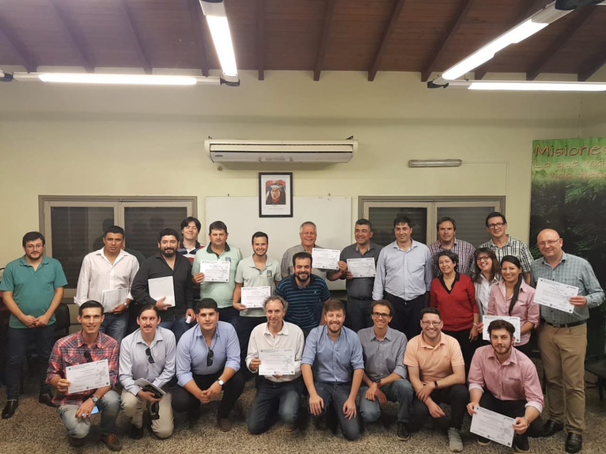 Oberá: concretaron curso de capacitación en Sistema de Información Geográfica
