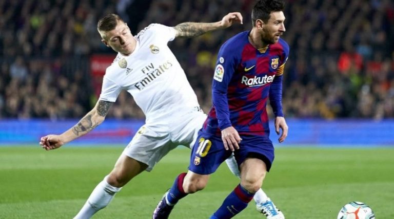 Liga de España: Barcelona y Real Madrid igualaron sin goles en el Camp Nou