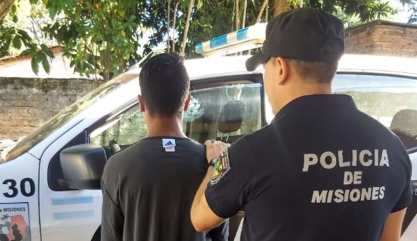 Garupá: amenazó de muerte a su ex pareja, hirió a su vecino y terminó detenido