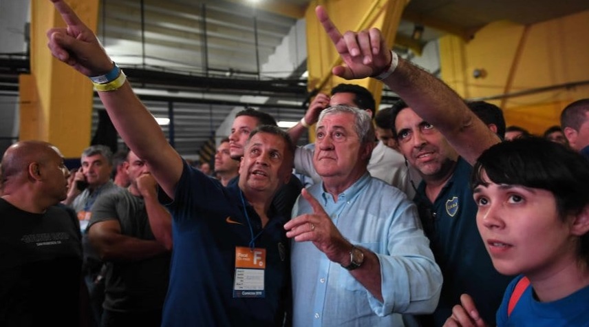 Jorge Ameal se impuso en las elecciones y es el nuevo presidente de Boca