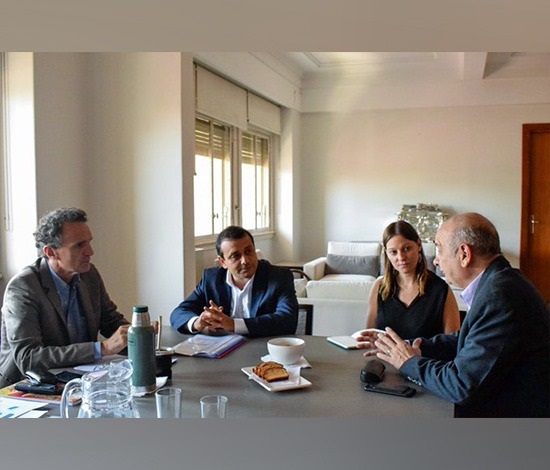 Herrera se reunió con Katopodis en Buenos Aires para potenciar un plan federal de Obras Públicas