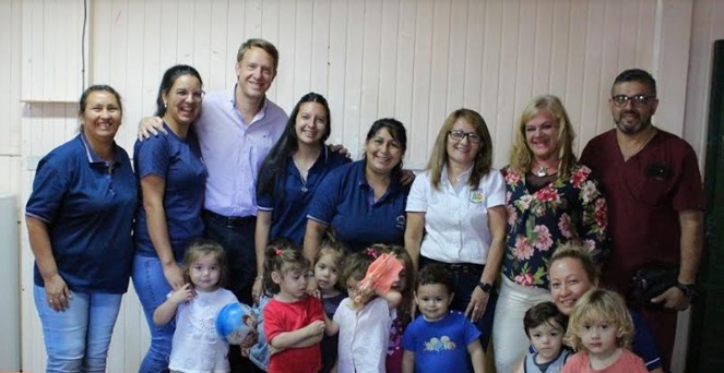 IPS: recorrieron las instalaciones del jardín maternal "Casa del Niño"