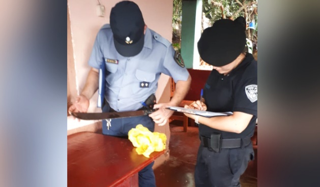 Gresca entre hermanos dejó un amputado por un machetazo en Oberá