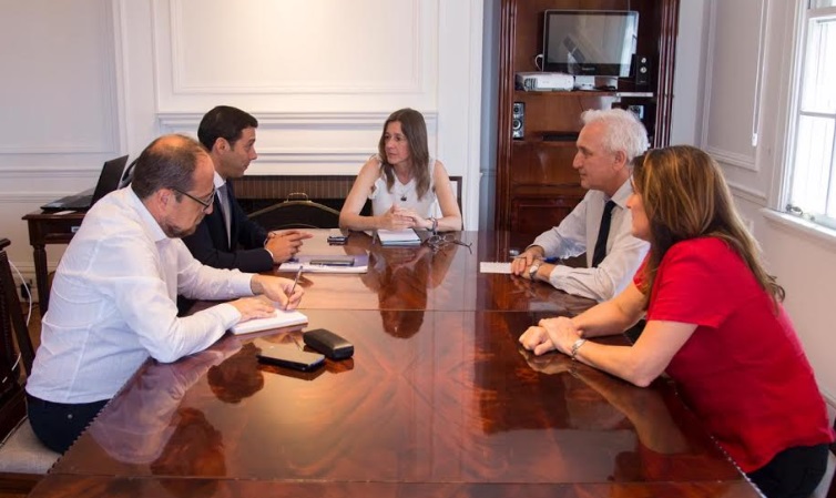 Marcelo Pérez se reunió con la ministra de Seguridad de la Nación en Buenos Aires
