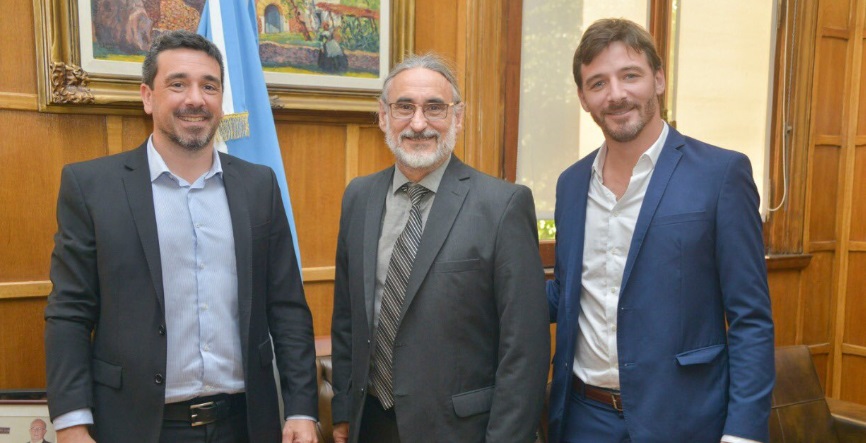 Sebastián Oriozabala se reunió con su par de Nación, Luis Basterra