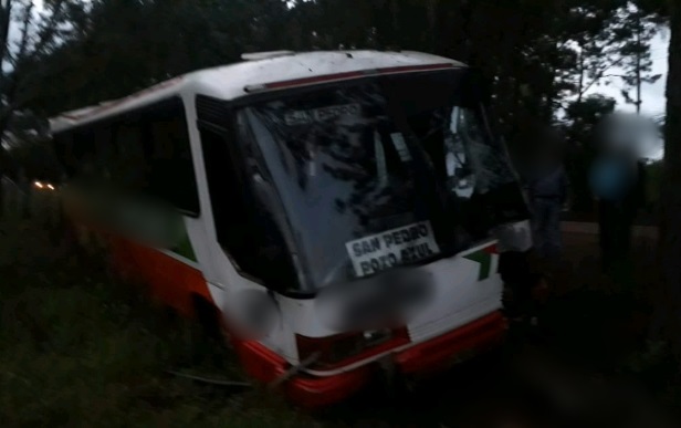 Santiago de Liniers: peatón murió tras ser embestido por un colectivo sobre la ruta 17