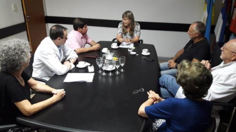 Alarcón se reunió con autoridades de la UCAMI para planificar trabajos en conjunto en el 2020
