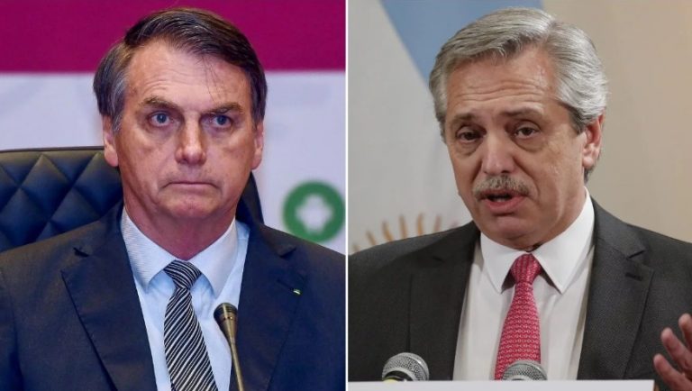 Bolsonaro criticó las medidas de Fernández y planteó su temor por un éxodo de argentinos a Brasil