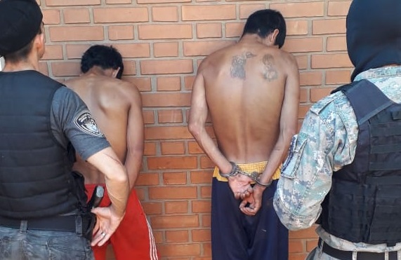 Capturaron a “Chulo” y a su amigo, involucrados en varios hechos delictivos