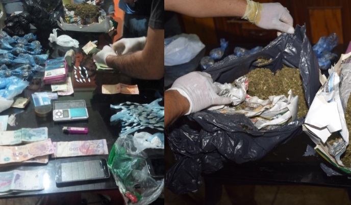 Desbarataron “kiosko” narco en Posadas: detuvieron a diez personas