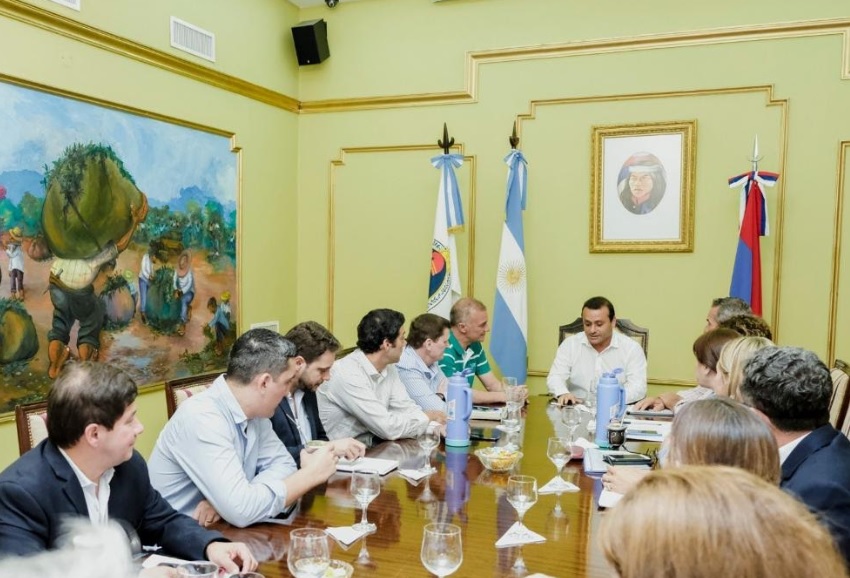 Herrera Ahuad encabezó la primera reunión de gabinete de su gestión