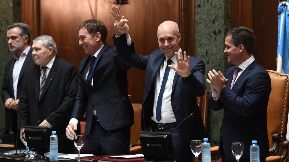Horacio Rodríguez Larreta juró como jefe de Gobierno porteño
