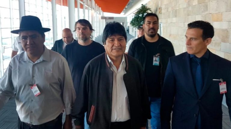 El Gobierno otorgó asilo al ex presidente de Bolivia, Evo Morales