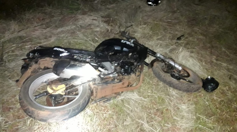 San Vicente: motociclista falleció tras despistar sobre ruta 12 