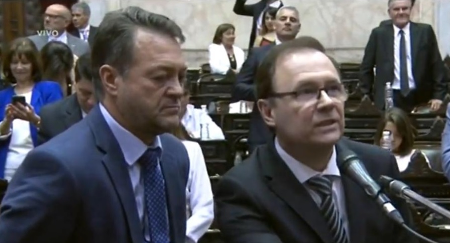 Diego Sartori juró como diputado nacional en el Congreso