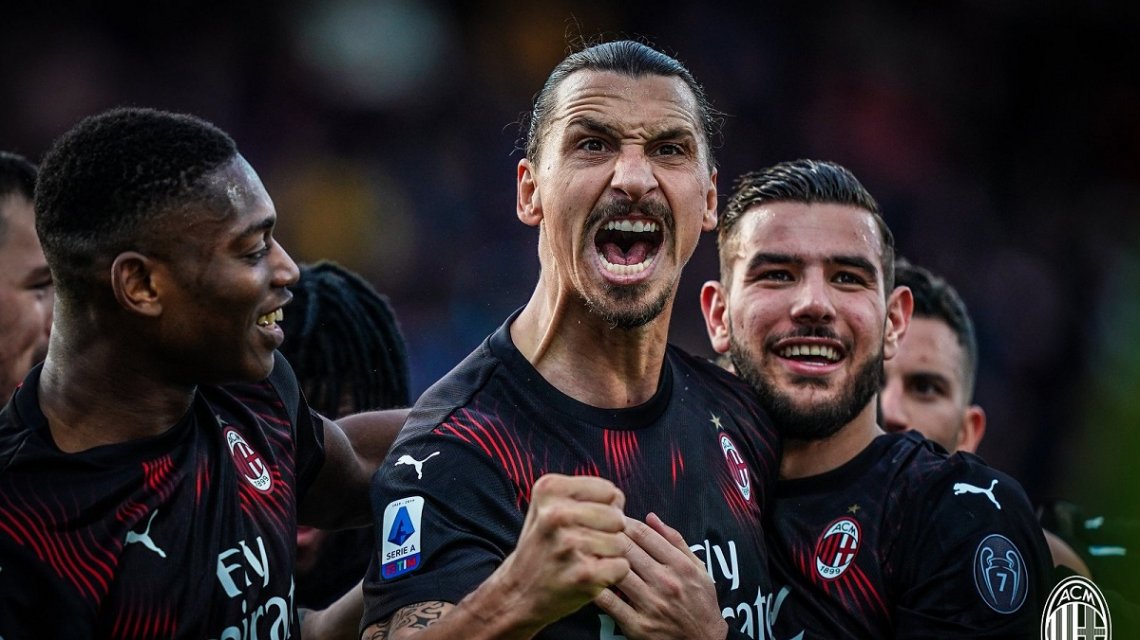 Zlatan volvió al Milan con un gol