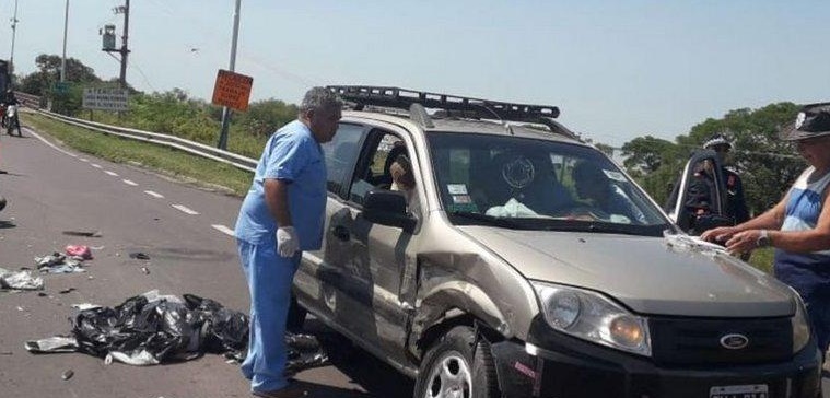 En Corrientes un motociclistas murió tras múltiple choque
