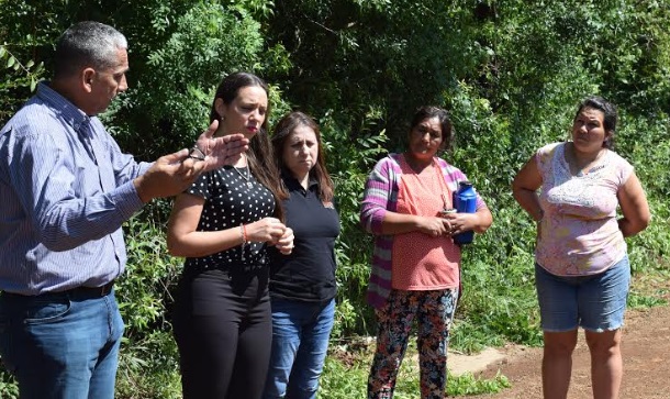 Asentamiento Las Tacuaritas: trabajan para extender la red de agua potable