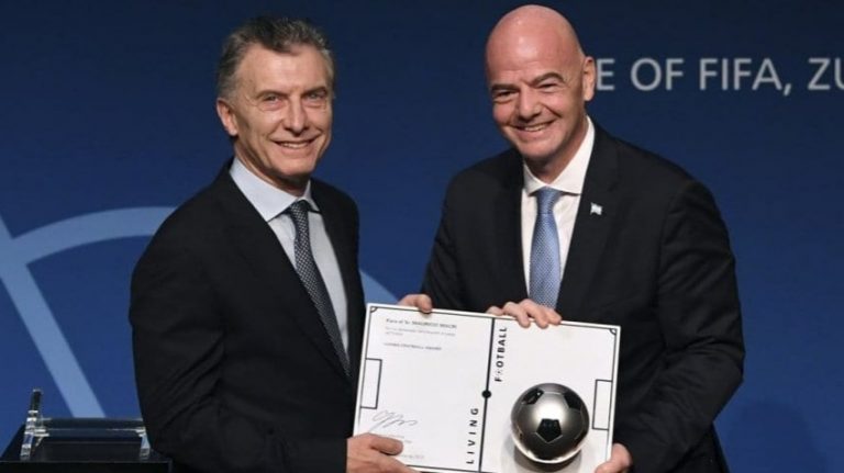 Macri, el elegido para comandar la Fundación FIFA: "Tiene el perfil ideal", dijo Infantino