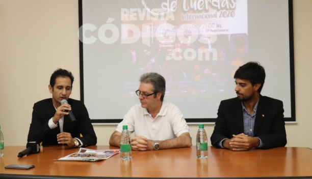 Presentaron el Pre Festival de Cuerdas Internacional 2020 que se realizará en San Vicente