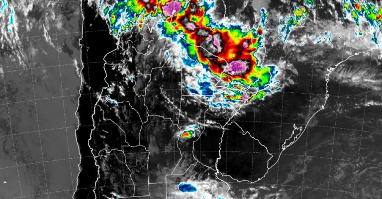 Alerta por fuertes tormentas para Misiones: el fenómeno se mantendría hasta la mañana de este martes
