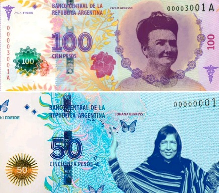 Proponen billetes feministas para reemplazar a los animales