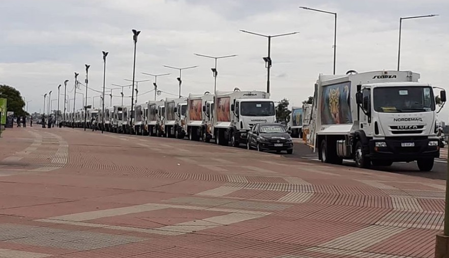 Posadas: esta tarde se presentará la nueva flota de camiones recolectores y contenedores