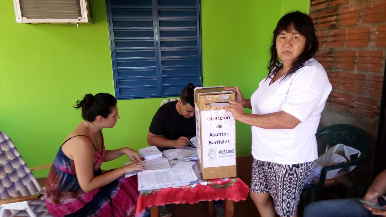 Dos barrios posadeños eligieron a sus comisiones vecinales