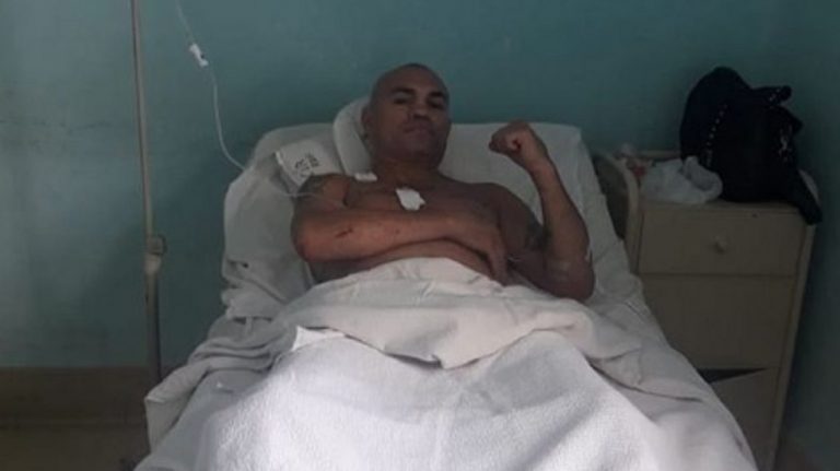 "La Hiena" Barrios tras el ataque que sufrió: "Otra experiencia al límite"