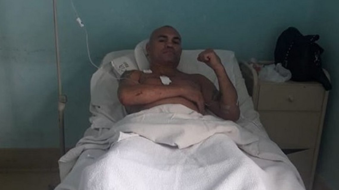 “La Hiena” Barrios tras el ataque que sufrió: “Otra experiencia al límite”