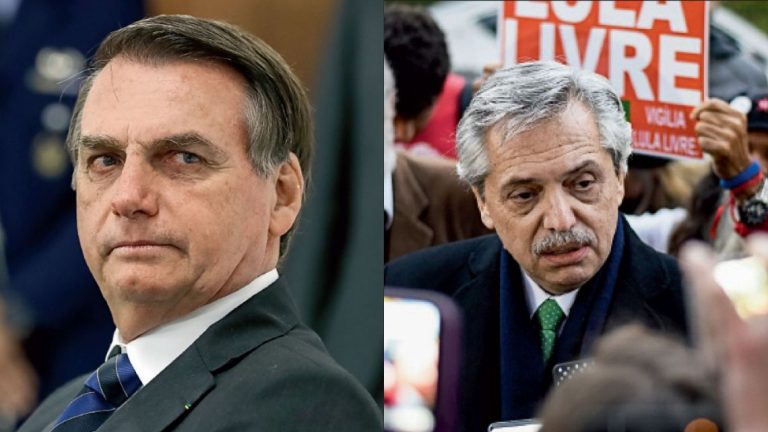 Bolsonaro asegura que recibirá "con honores de Estado" a Fernández si visita Brasil