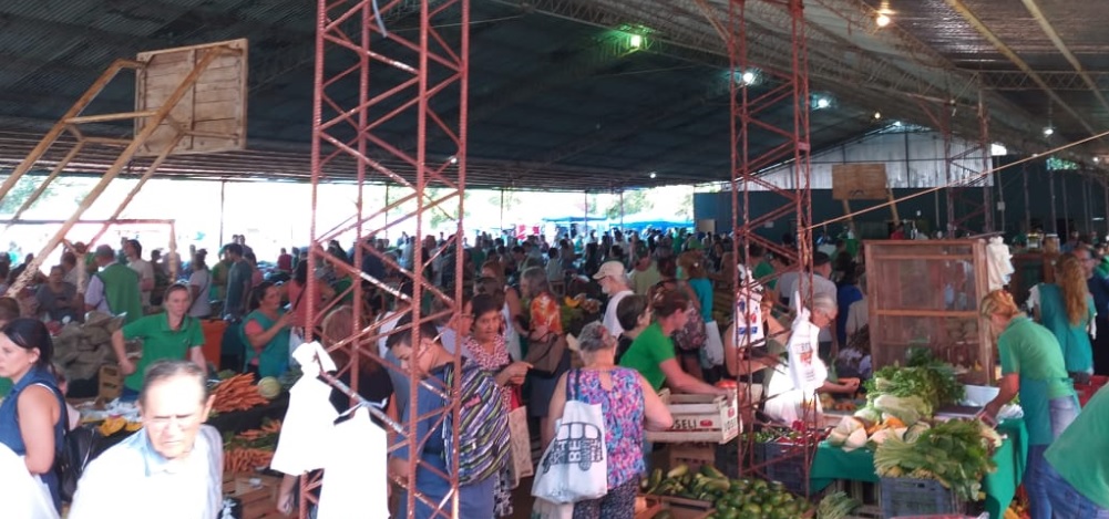 Intenso movimiento en la feria franca de Villa Cabello