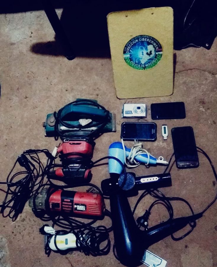 Cayó un "vendedor" de objetos robados que eran ofrecidos en redes sociales