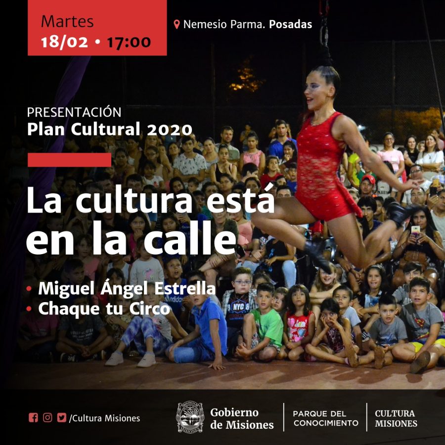 El martes se presentará el Plan Cultural 2020 3 6 - 2 3 - 5