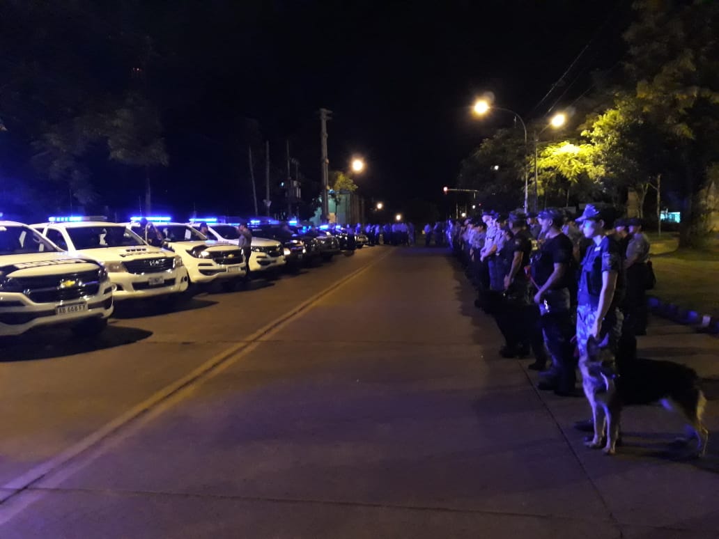 Operativo Integral de Seguridad Ciudadana: 13 detenidos y 10 vehículos secuestrados