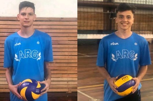 Vóley: dos misioneros entrenan con la Preselección Argentina Sub-19 en Buenos Aires