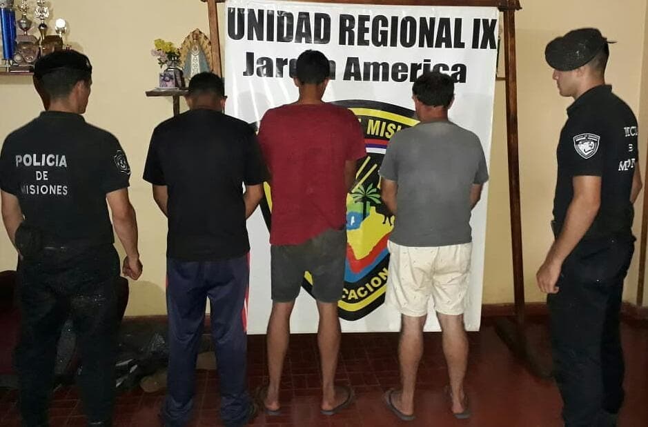 Robaron en un local comercial y terminaron detenidos en Campo Viera