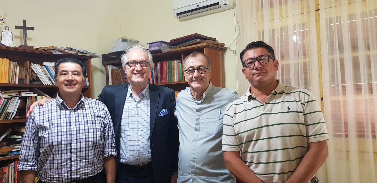 Autoridades de la CEM se reunieron con el obispo Juan Martínez