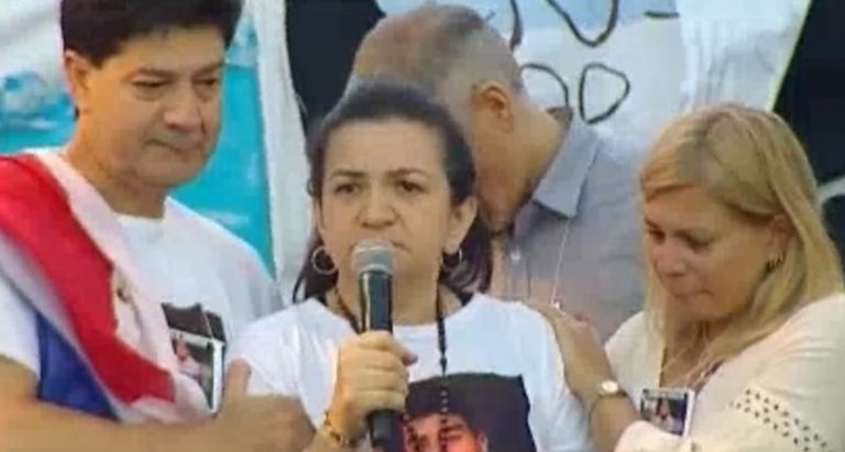 “Quiero justicia, que paguen por lo que le hicieron”, dijo la madre de Fernando Báez Sosa