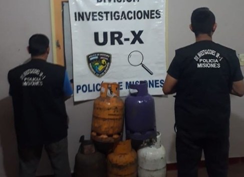 Recuperaron garrafas robadas en Posadas