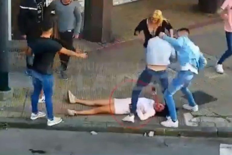 Ataque en manada en La Plata: le pegaron inconsciente en el piso a una joven
