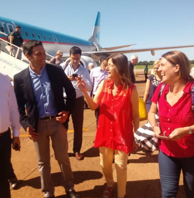 Frederic llegó Iguazú: reunión con las Fuerzas Federales