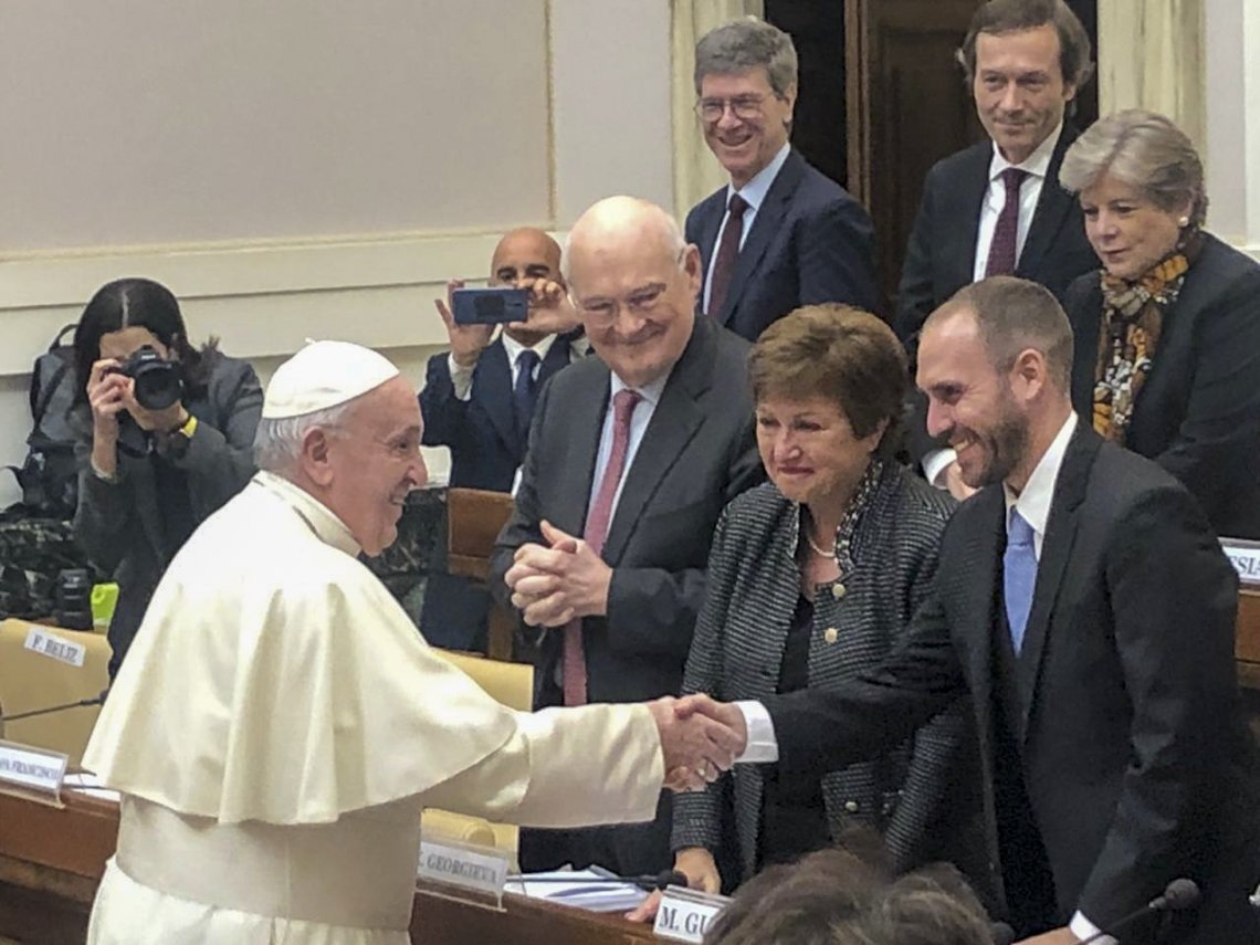 Deuda externa: el Papa pidió al FMI no exigir "sacrificios insorportables"