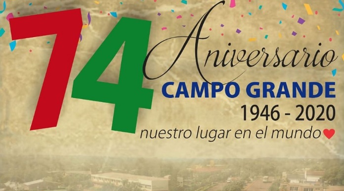 Campo Grande cumple 74 años de historia