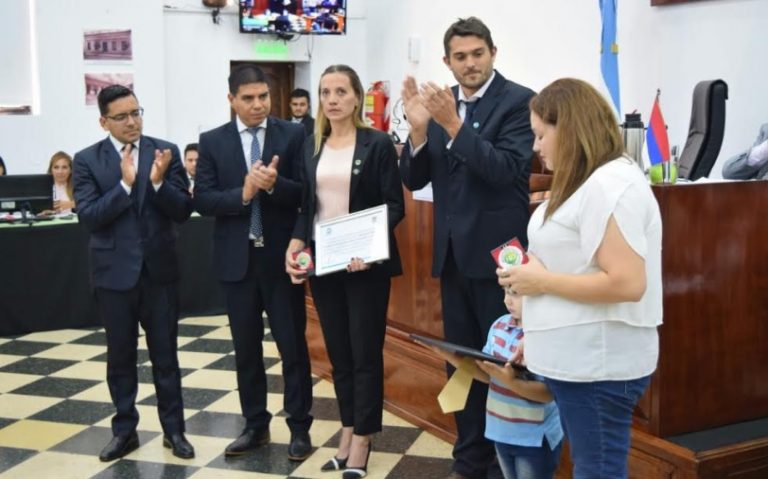El Concejo Deliberante homenajeó a los tripulantes misioneros del ARA San Juan