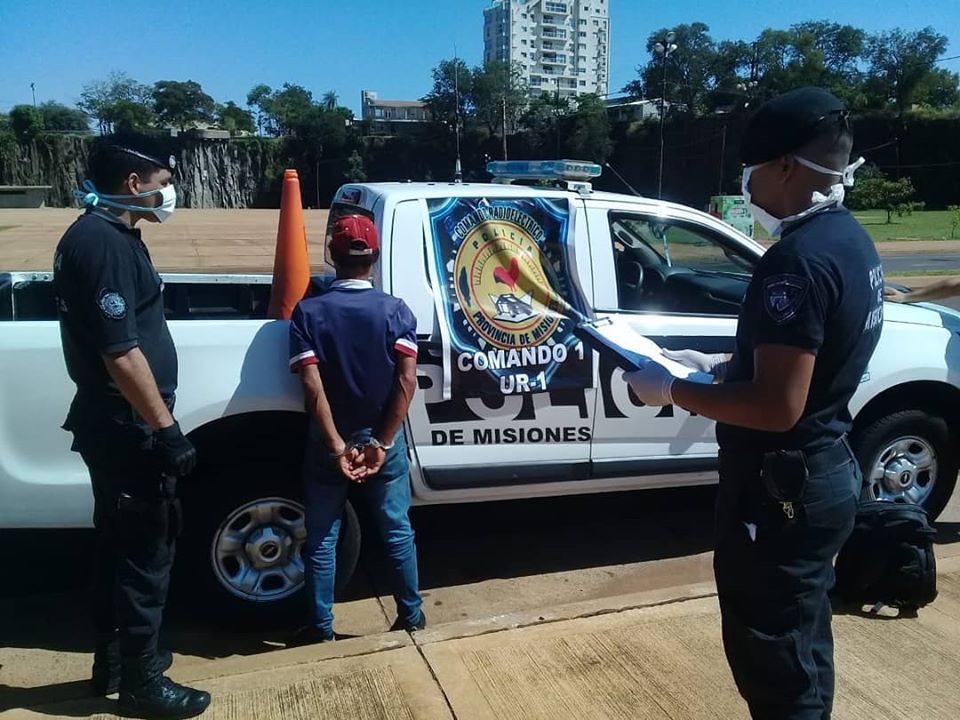 Posadas: detuvieron a un hombre con marihuana en su poder